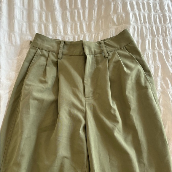 Adjustable Green Free People Pants/Trousers - Picture 6 of 6